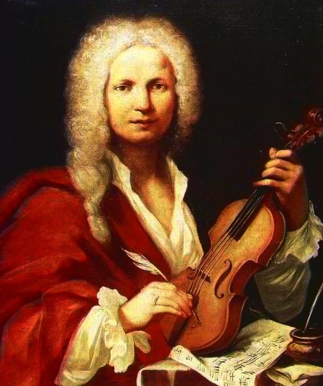 Ritratto presunto di Antonio Vivaldi (anonimo, XVIII sec.) conservato nel Museo internazionale e biblioteca della musica di Bologna